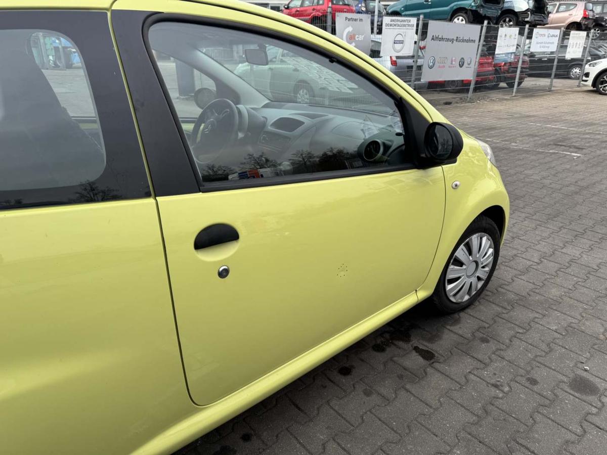 Citroen C1 original T&uuml;r rechts KBN Gelb 3-T&uuml;rer Rohbau Bj.2007